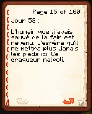 Extrait du journal intime